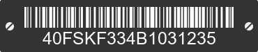 2011 TALBERT TALBERT 40FSKF334B1031235 VIN decoded