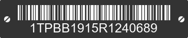 2024 TENNESSEE TRAILERS Tennessee Trailers 1TPBB1915R1240689 VIN decoded