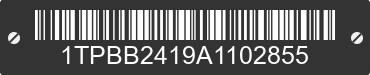 2010 TENNESSEE TRAILERS Tennessee Trailers 1TPBB2419A1102855 VIN decoded
