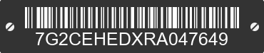 2024 TESLA Cybertruck 7G2CEHEDXRA047649 VIN decoded
