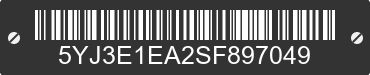 2025 TESLA Model 3 5YJ3E1EA2SF897049 VIN decoded