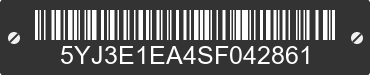 2025 TESLA Model 3 5YJ3E1EA4SF042861 VIN decoded