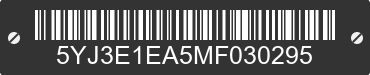 2021 TESLA Model 3 5YJ3E1EA5MF030295 VIN decoded