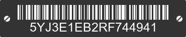 2024 TESLA Model 3 5YJ3E1EB2RF744941 VIN decoded