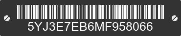 2021 TESLA Model 3 5YJ3E7EB6MF958066 VIN decoded