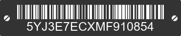 2021 TESLA Model 3 5YJ3E7ECXMF910854 VIN decoded