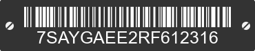 2024 TESLA Model Y 7SAYGAEE2RF612316 VIN decoded