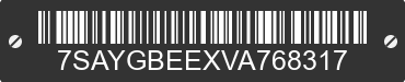 2027 TESLA Model Y 7SAYGBEEXVA768317 VIN decoded