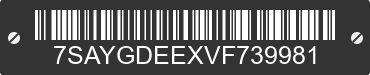 2027 TESLA Model Y 7SAYGDEEXVF739981 VIN decoded