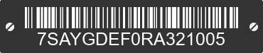 2024 TESLA Model Y 7SAYGDEF0RA321005 VIN decoded