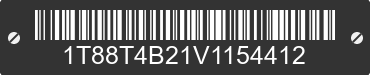 1997 THOMAS BUILT MVP-EF (Engine Front) 1T88T4B21V1154412 VIN decoded