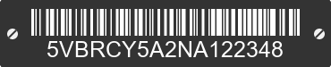 2022 TIFFIN MOTORHOMES, INC Breeze 5VBRCY5A2NA122348 VIN decoded