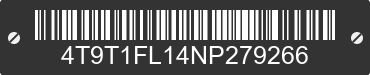 2022 TM INDUSTRIES, LLC TM Industries, LLC 4T9T1FL14NP279266 VIN decoded