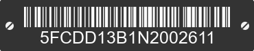 2022 TOMBERLIN E-merge 5FCDD13B1N2002611 VIN decoded