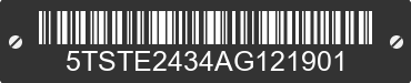 2010 TOMBERLIN E-merge 5TSTE2434AG121901 VIN decoded