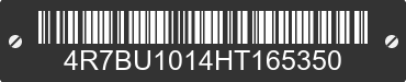2017 TOP HAT INDUSTRIES Top Hat Industries 4R7BU1014HT165350 VIN decoded