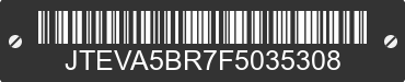 2015 TOYOTA 4-Runner JTEVA5BR7F5035308 VIN decoded