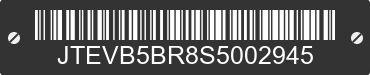 2025 TOYOTA 4-Runner JTEVB5BR8S5002945 VIN decoded