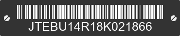 2008 TOYOTA 4Runner JTEBU14R18K021866 VIN decoded