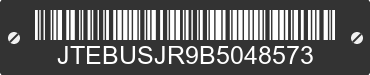 2011 TOYOTA 4Runner JTEBUSJR9B5048573 VIN decoded