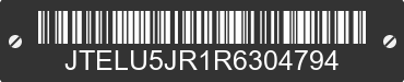 2024 TOYOTA 4Runner JTELU5JR1R6304794 VIN decoded