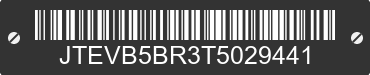 2026 TOYOTA 4Runner JTEVB5BR3T5029441 VIN decoded