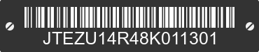 2008 TOYOTA 4Runner JTEZU14R48K011301 VIN decoded