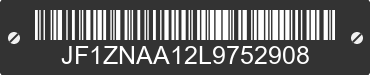 2020 TOYOTA 86 JF1ZNAA12L9752908 VIN decoded