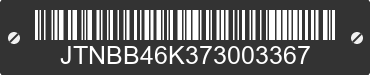 2007 TOYOTA Camry JTNBB46K373003367 VIN decoded