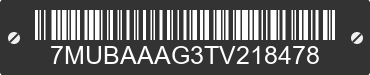 2026 TOYOTA Corolla Cross 7MUBAAAG3TV218478 VIN decoded