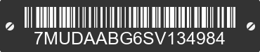 2025 TOYOTA Corolla Cross 7MUDAABG6SV134984 VIN decoded