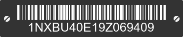 2009 TOYOTA Corolla 1NXBU40E19Z069409 VIN decoded