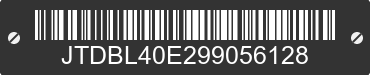 2009 TOYOTA Corolla JTDBL40E299056128 VIN decoded