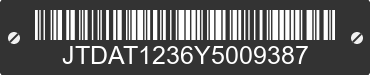 2000 TOYOTA Echo JTDAT1236Y5009387 VIN decoded