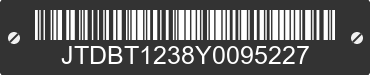 2000 TOYOTA Echo JTDBT1238Y0095227 VIN decoded