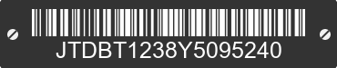2000 TOYOTA Echo JTDBT1238Y5095240 VIN decoded
