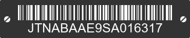 2025 TOYOTA GR Corolla JTNABAAE9SA016317 VIN decoded