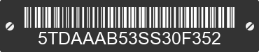 2025 TOYOTA Grand Highlander 5TDAAAB53SS30F352 VIN decoded