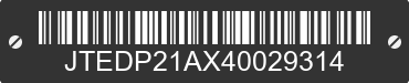 2004 TOYOTA Highlander JTEDP21AX40029314 VIN decoded