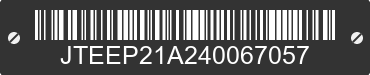 2004 TOYOTA Highlander JTEEP21A240067057 VIN decoded
