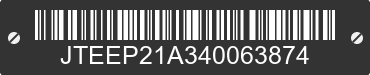 2004 TOYOTA Highlander JTEEP21A340063874 VIN decoded