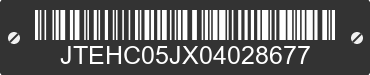 0 TOYOTA Land Cruiser JTEHC05JX04028677 VIN decoded