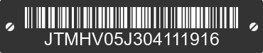 0 TOYOTA Land Cruiser JTMHV05J304111916 VIN decoded