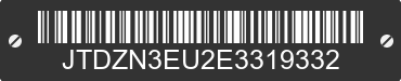 2014 TOYOTA Prius V JTDZN3EU2E3319332 VIN decoded