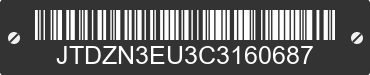 2012 TOYOTA Prius V JTDZN3EU3C3160687 VIN decoded