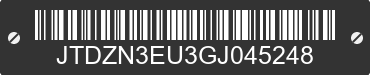 2016 TOYOTA Prius V JTDZN3EU3GJ045248 VIN decoded