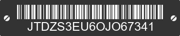 0 TOYOTA Prius V JTDZS3EU6OJO67341 VIN decoded