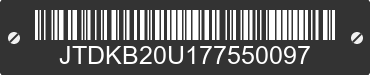 2007 TOYOTA PRIUS JTDKB20U177550097 VIN decoded