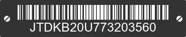 2007 TOYOTA PRIUS JTDKB20U773203560 VIN decoded