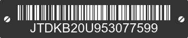 2005 TOYOTA PRIUS JTDKB20U953077599 VIN decoded